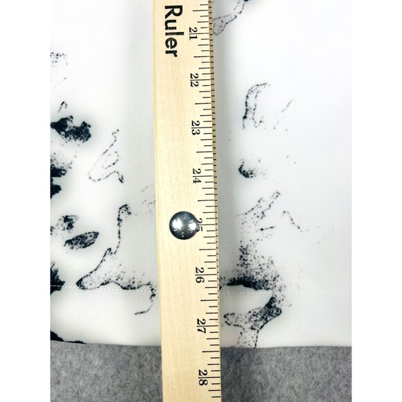 GSTQ Houndstooth Quarter Zip Mens Large Black White Athletic Pullover Streetwear - Picture 11 of 15